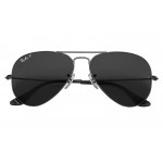 Aviator Total Black RB 3025 002/48