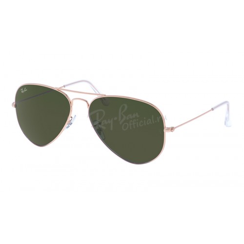 Aviator Rose Gold RB 3025 9202/31