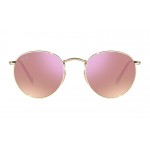 Round Metal RB 3447N 001/Z2 Flat Lenses