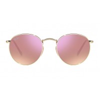 Round Metal RB 3447N 001/Z2 Flat Lenses