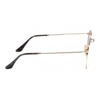 Round Metal RB 3447N 001/Z2 Flat Lenses