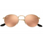 Round Metal RB 3447N 001/Z2 Flat Lenses