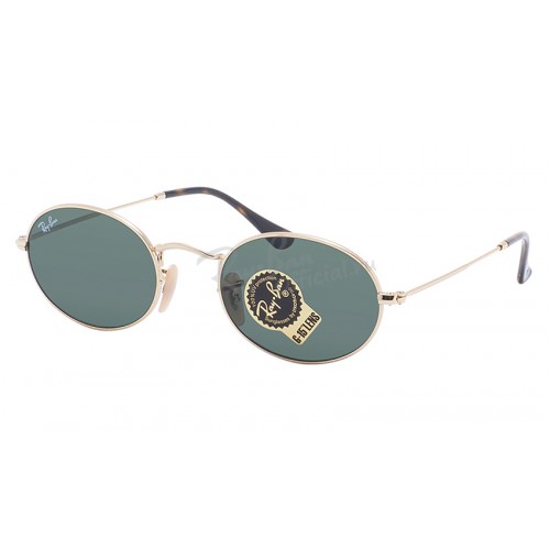 Oval Flat Lenses RB 3547N 001