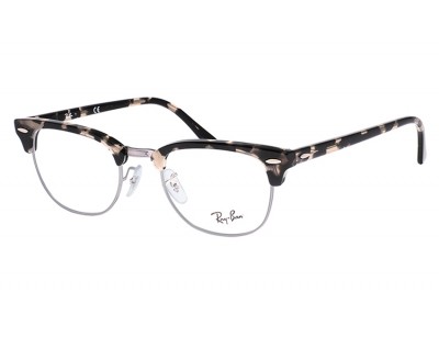 Clubmaster RX 5154 8117 Marble Optics