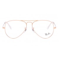 Aviator Rose Gold RX 6489 3094