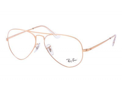 Aviator Rose Gold RX 6489 3094