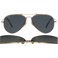 Aviator RB 8125 9137/57 Titanium