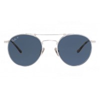 Round Metal RB 8147M 9165 Titanium