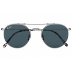 Round Metal RB 8147M 9165 Titanium