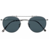 Round Metal RB 8147M 9165 Titanium