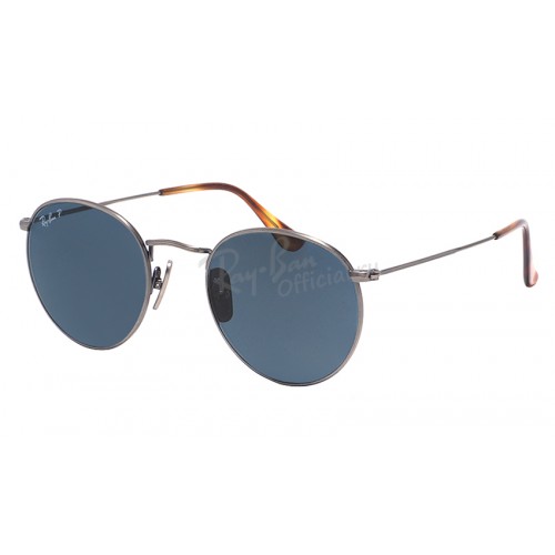 Round Metal RB 8247 9208/T0 Titanium
