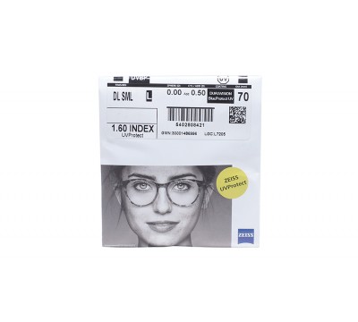 Carl Zeiss 1.6 Digital Lens SmartLife DV Blue P/DVP UV