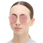 Round Metal RB 3447N 001/Z2 Flat Lenses