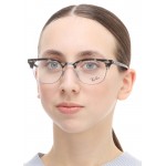 Clubmaster RX 5154 8117 Marble Optics