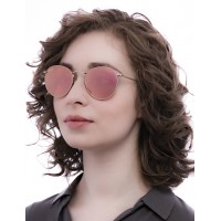 Round Metal RB 3447N 001/Z2 Flat Lenses
