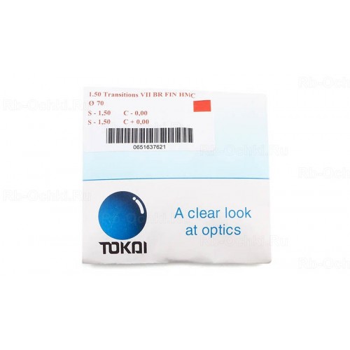 Линза Tokai 1.5 Transitions VII HMC
