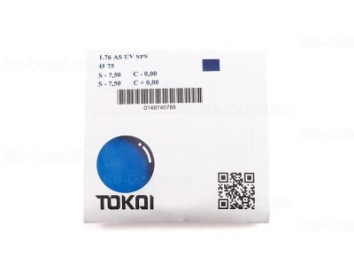 Очковая линза Tokai 1.76 AS SPS