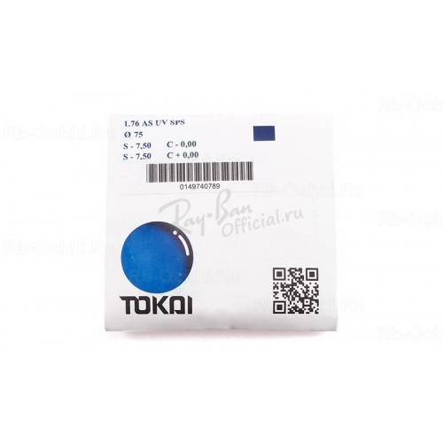 Очковая линза Tokai 1.76 AS SPS