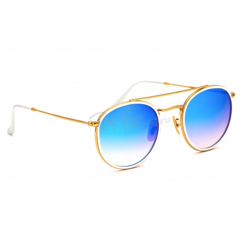 Ray Ban Round Double Bridge Ray-Ban3647N 001/40