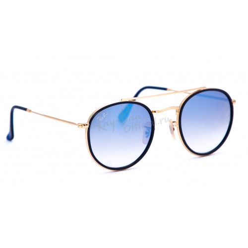 Ray Ban Round Double Bridge Ray-Ban3647N 001/94