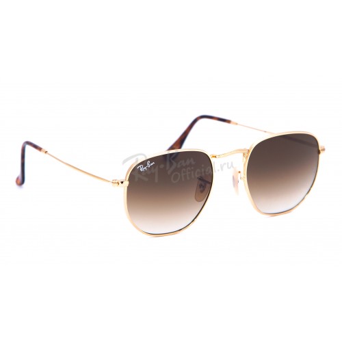 Ray Ban Round Hexagonal Flat Lenses 3548N 001/51