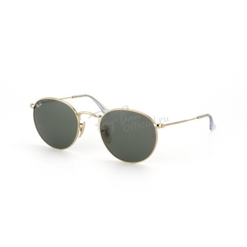 Round Metal Ray-Ban 3447 001