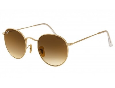 Round Metal Ray-Ban 3447 001/51