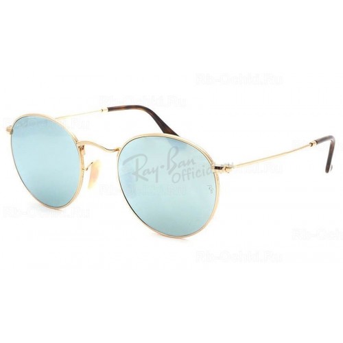 Round Metal Ray-Ban3447 001/62